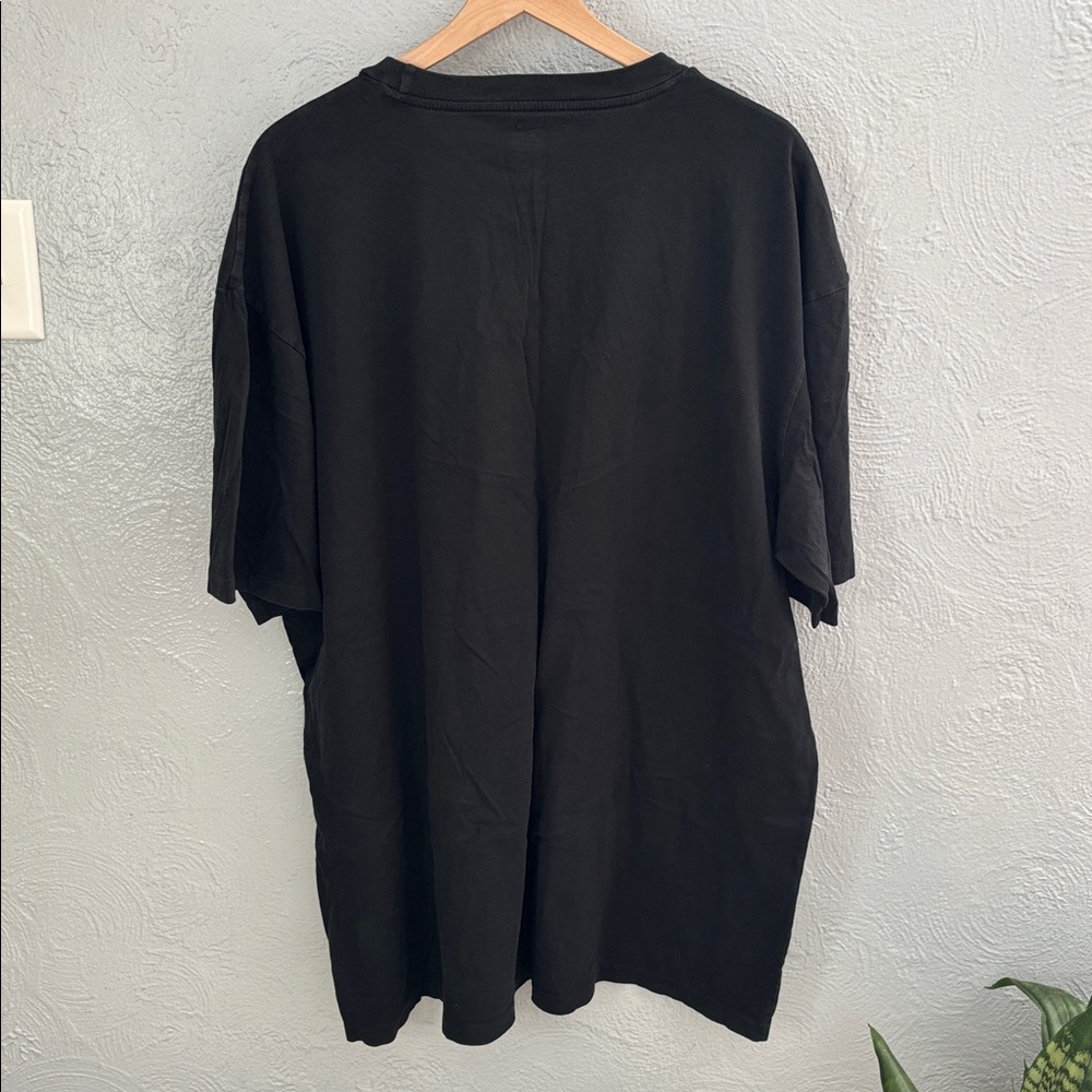 Polo by Ralph Lauren Classic Cotton Black Tee with Red Logo 2XLT Big and Tall - Picture 4 of 4
